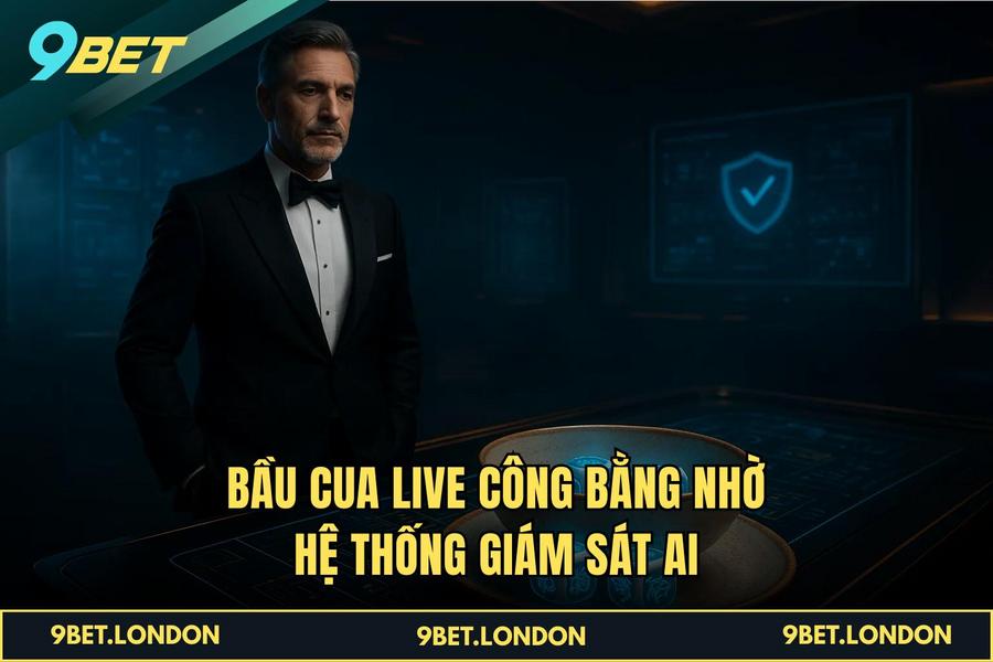 Bầu Cua Live công bằng nhờ hệ thống giám sát AI