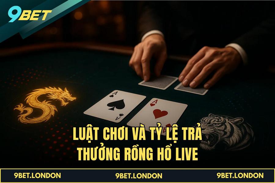 Luật chơi và tỷ lệ trả thưởng Rồng Hổ Live