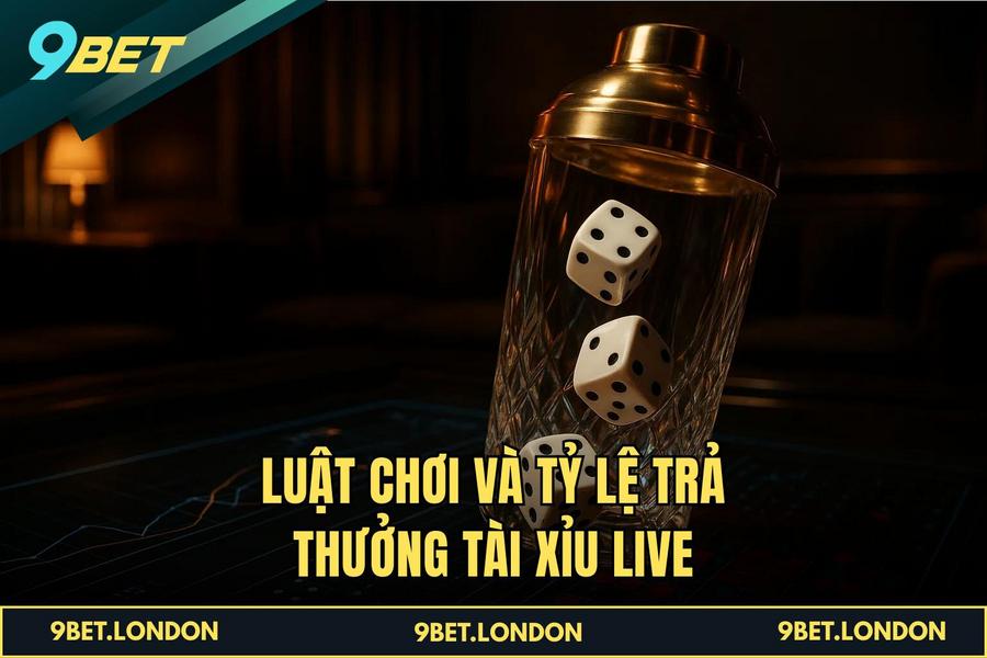 Luật chơi và tỷ lệ trả thưởng Tài Xỉu Live